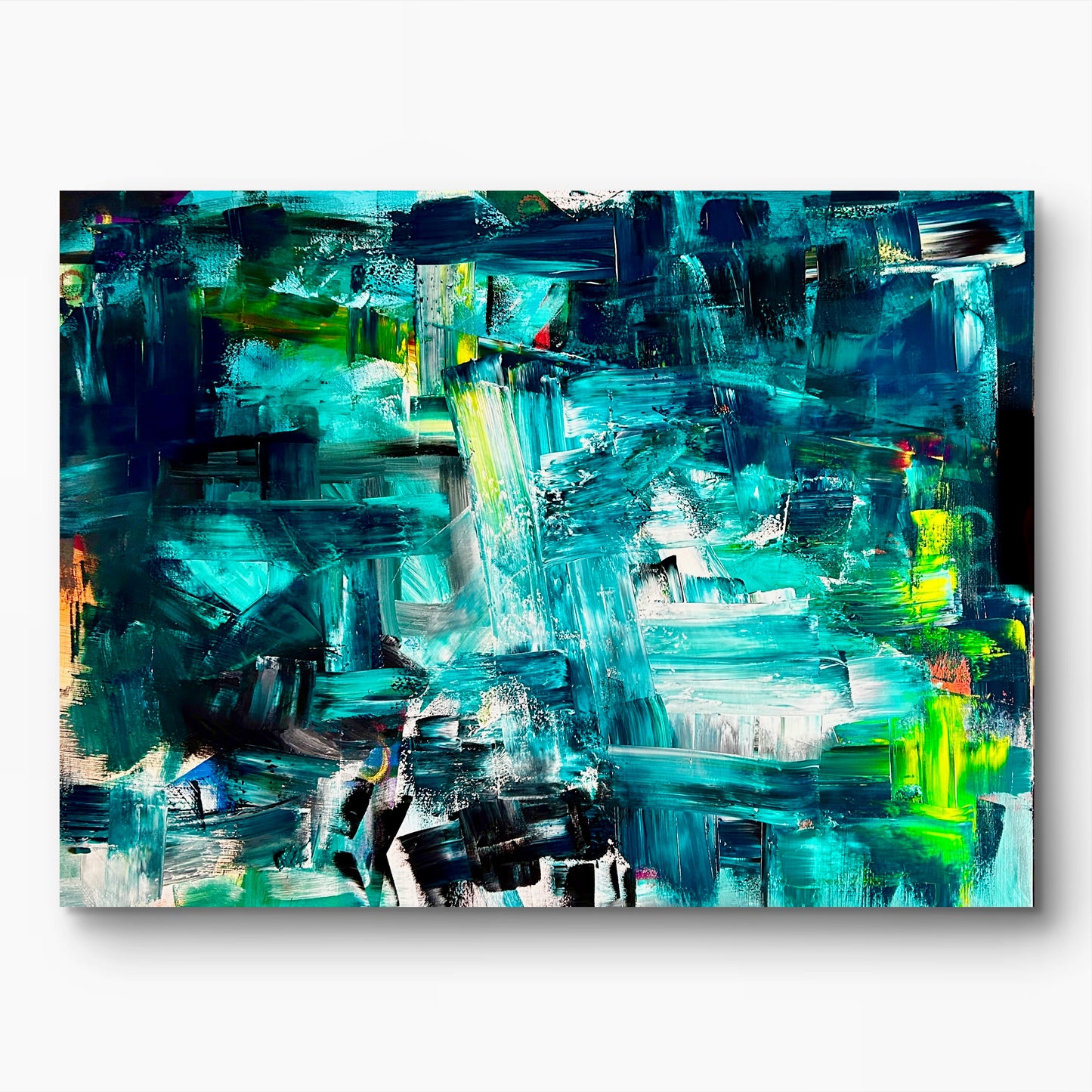 Penumbra - 36"x48" Abstract Painting