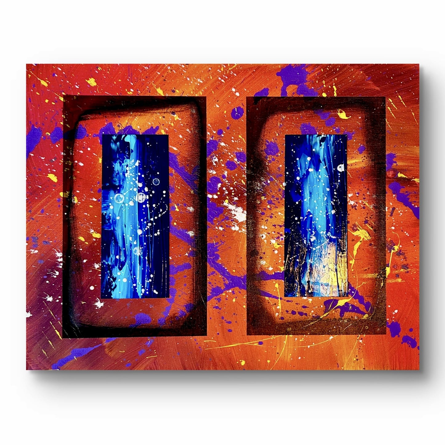 Windows - 16"x20" Original Abstract Painting