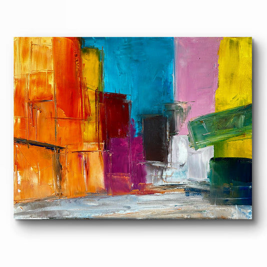 Painted city